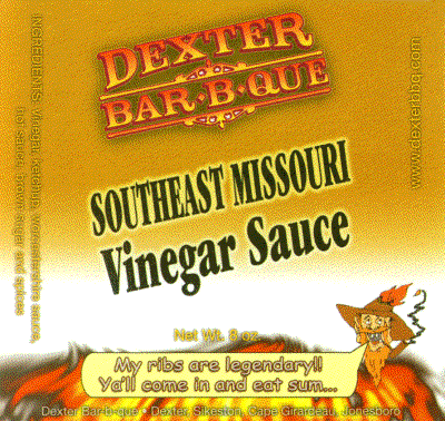 Dexter Bar-B-Que Southeast Missouri Vinegar Sauce